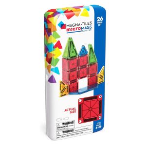 MAGNA-TILES Micromags 微型磁吸拼圖旅行套裝 26 件組