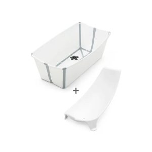 Stokke Flexi Bath 摺疊式浴盆連初生嬰兒小承托架禮盒套裝 (66cm x 35cm x 24cm 高)